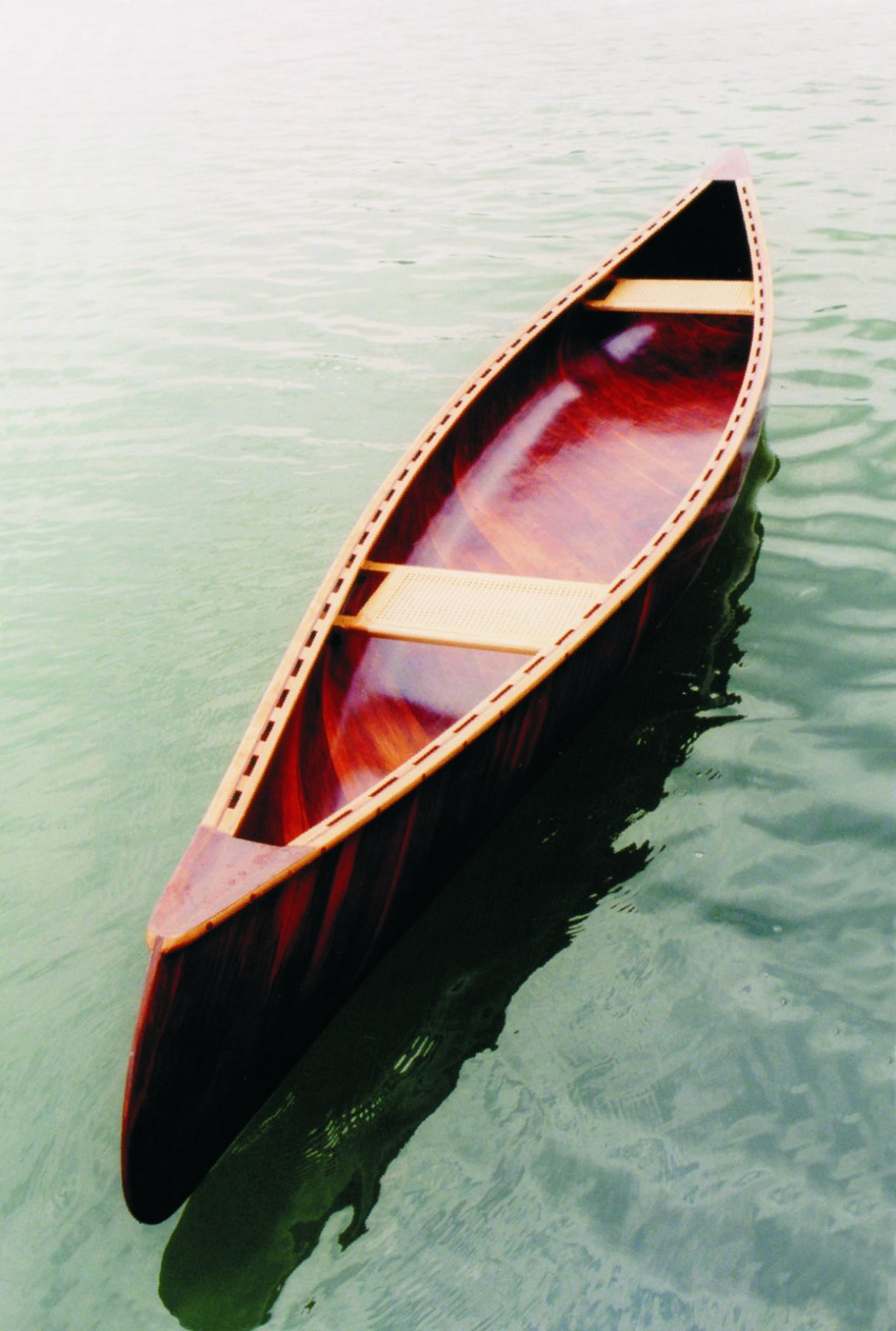 laminated canoe