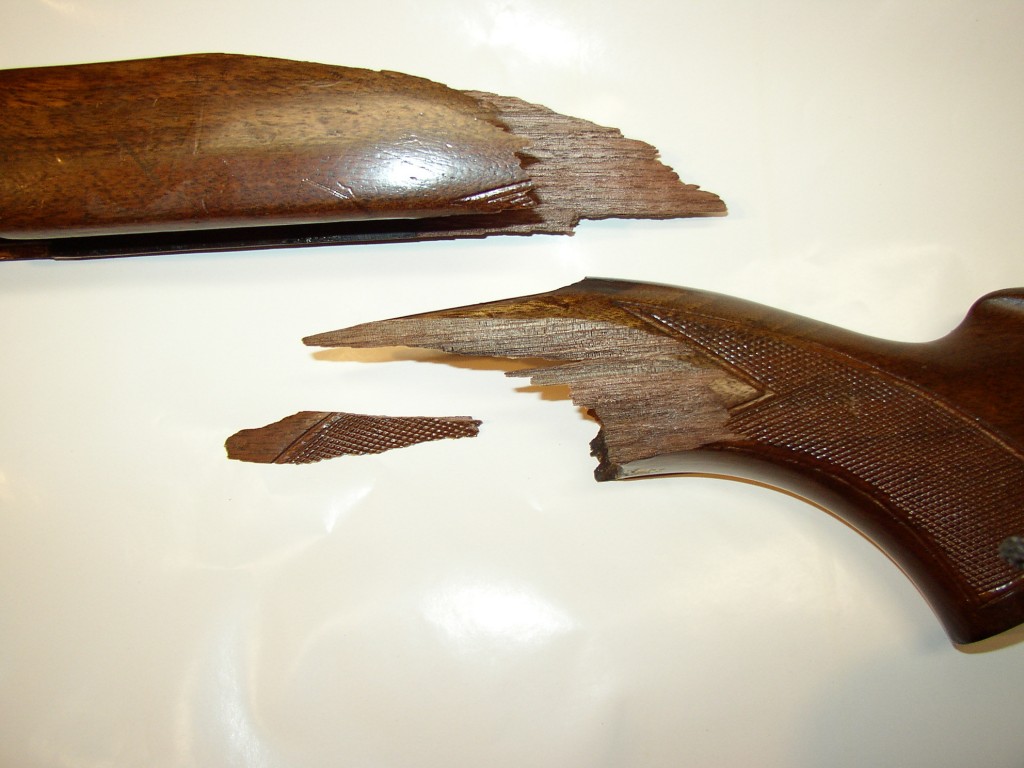 How To Repair A Cracked Shotgun Stock