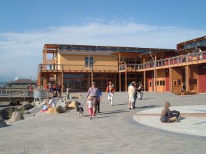 The Wooden Boat Festival is held in part at the Northwest School of Wooden Boat Building