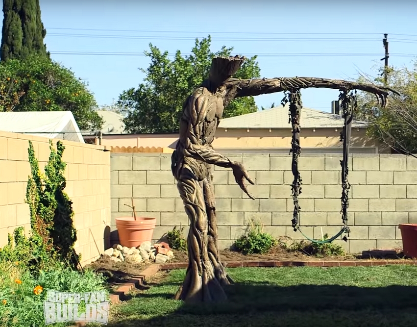 Groot swing of epoxy and fiberglass