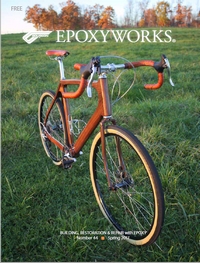 Epoxyworks 44 back issues Wooden bicycle