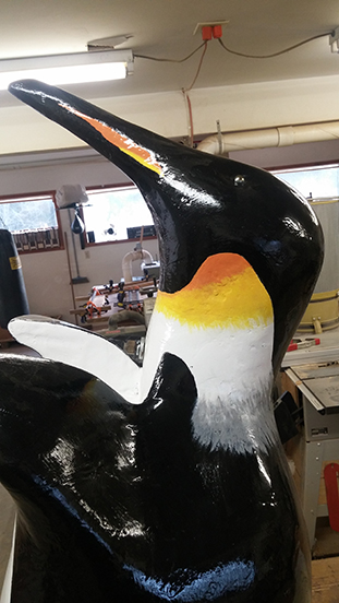 Penguin painted color scheme