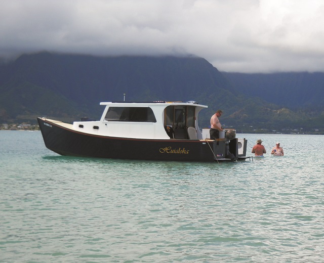 Huialoha, a lobster boat