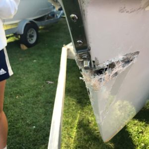 Repairing Bow Damage on a Lightning Sailboat, by GBI Technical Advisor Terry Monville. Featured in Epoxyworks #58.